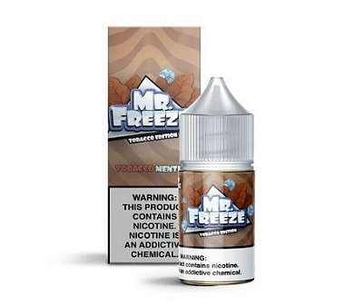 Mr Freeze NicSalt Tobacco Menthol 30mL - Mr. Freeze E-Liquids
