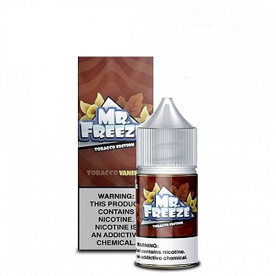 Mr Freeze NicSalt Tobacco Vanilla 30mL - Mr. Freeze E-Liquids