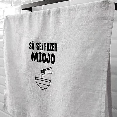 Pano de Prato - Só Sei Fazer Miojo