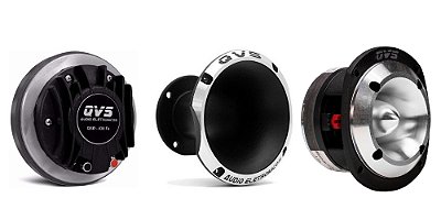 Driver Trio Fenólico QVS 40PRO VPK 200w RMS + Corneta + Super