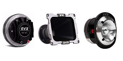 Driver Trio Fenólico QVS 370FE 75w RMS + Corneta 2117 + Super
