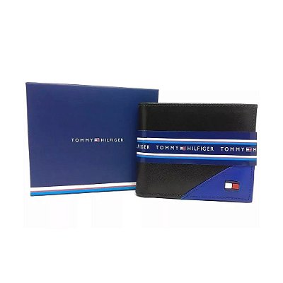 Carteira Masculina Tommy Hilfiger Couro