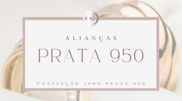 Prata 950 - Alianças