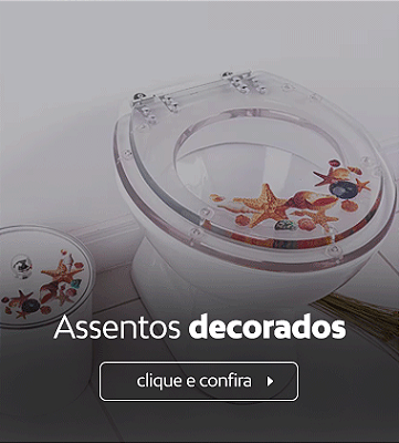 Assento Sanitário Decorado