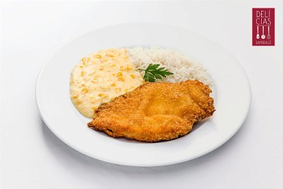 COMBINADO FRANGO COM CREME DE MILHO