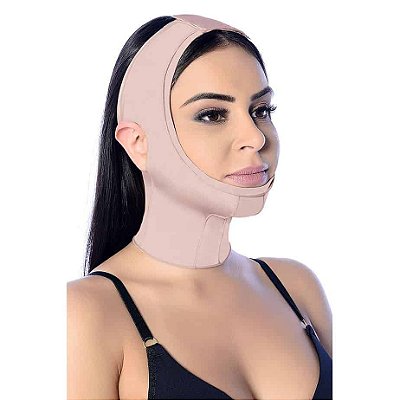 MENTONEIRA PÓS CIRÚRGICA ALTA COMPRESSÃO PREMIUM/135