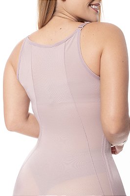 CINTA MODELADORA SHORT SEM BUSTO ALTA COMPRESSÃO PREMIUM/ 1113
