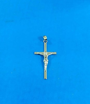 Pingente Crucifixo Folheado a ouro 18k 4034 grande