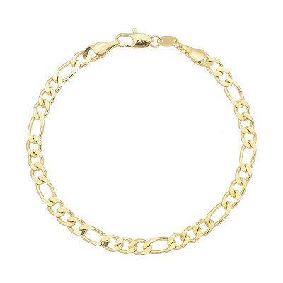 PS101 PULSEIRA MASCULINA 3x1 FOLHEADO OURO 18K ANTIALÉRGICO