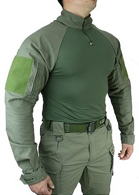 Combat Shirt HRT DACS - Verde-oliva