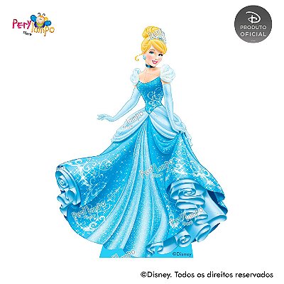 Display Totem de Chão - Princesas Disney - Coleção Jóias - Cinderela