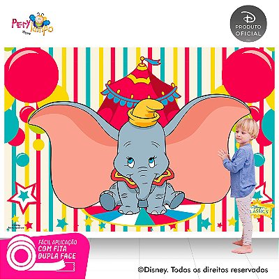 Painel festa Decorativo - Dumbo - 2,20 x 1,45m