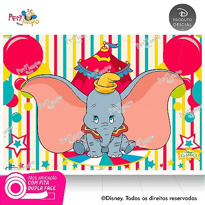 Painel festa Decorativo - Dumbo - 1,45 x 1,00m