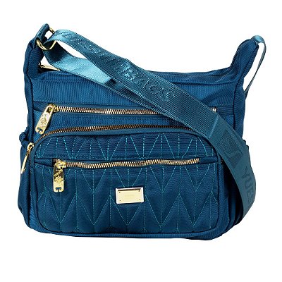 bolsa transversal Uesit Life em nylon impermeável