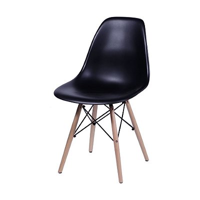 CADEIRA EAMES DKR BASE MADEIRA