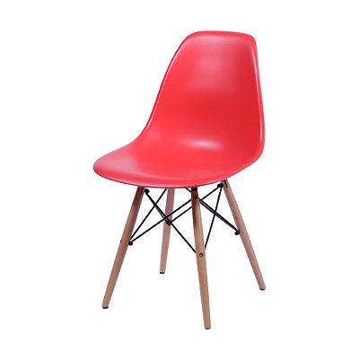 CADEIRA EAMES DKR BASE MADEIRA