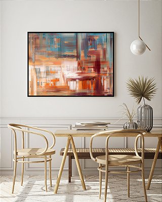 Abstrato pinceladas ref. 017