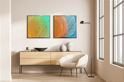 Folhas coloridas ref. 034