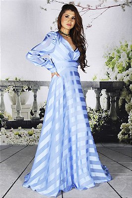 Vestido Renata Azul Serenity