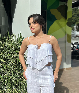 Blusa Helena Linho