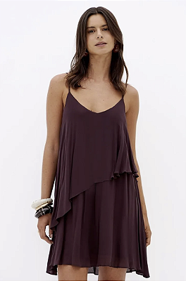 Vestido Com Babado