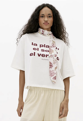 Tee Shirt c/ Lenço