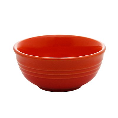 Mini Bowl de Cerâmica Retrô Laranja 10cm 28878A