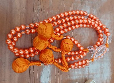 Juzu Artesanal Laranja - Unisex (8mm)
