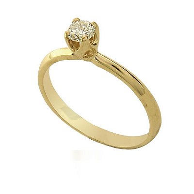 Anel Solitário   -  cod 09045094