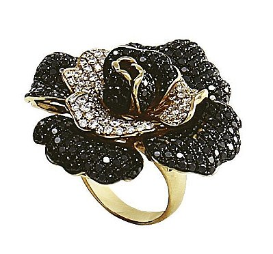 Anel em Ouro  c/ Diamantes   -  cod 01045850