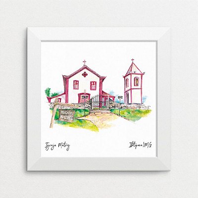 Quadro Igreja Matriz Ibitipoca