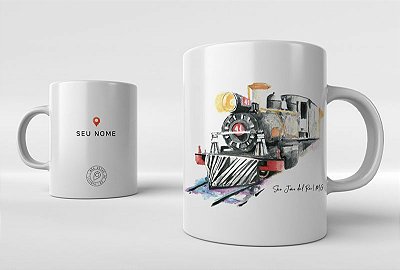 Caneca Maria Fumaça - São João Del Rei