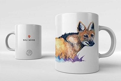 Caneca Lobo-guará - Ibitipoca