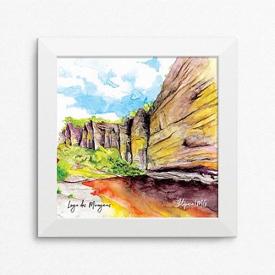 Quadro Lago das Miragens - Ibitipoca