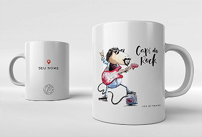 Caneca Capi do Rock