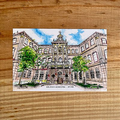 Cartão Postal - Colégio Academia