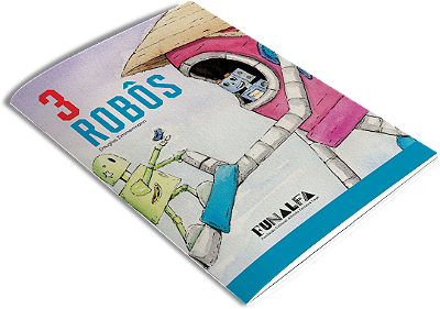 Livro Infantil - 3 Robôs