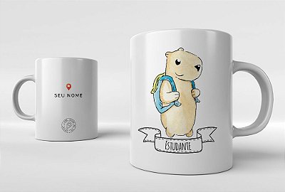 Caneca Capi Estudante