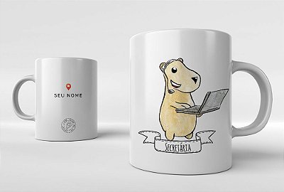 Caneca Capi Secretária(o)