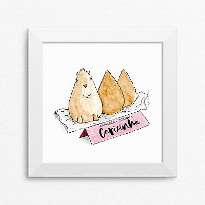 Quadro Capi Coxinha