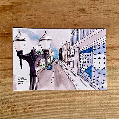 Cartão Postal - Painel Portinari