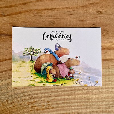 Cartão Postal - Capivárias