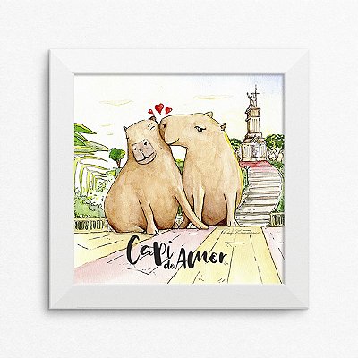 Quadro Capi do Amor - Morro do Cristo