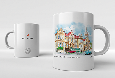 Caneca Antigo Colégio Stella Matutina - Juiz de Fora