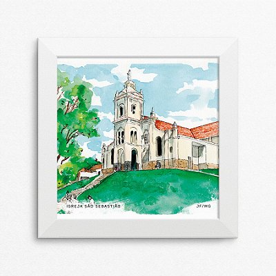 Quadro Igreja São Sebastião - Juiz de Fora