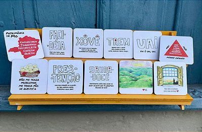 Kit 11 Porta Copos - Minas Gerais
