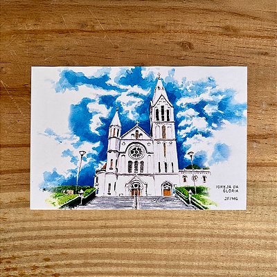 Cartão Postal - Igreja da Glória JF