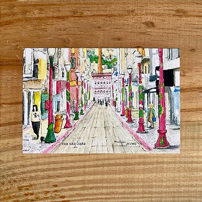 Cartão Postal - Rua São João JF