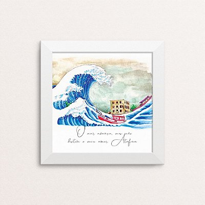 Quadro O mar avança