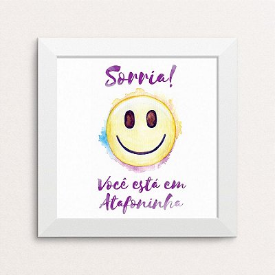 Quadro Sorria :)